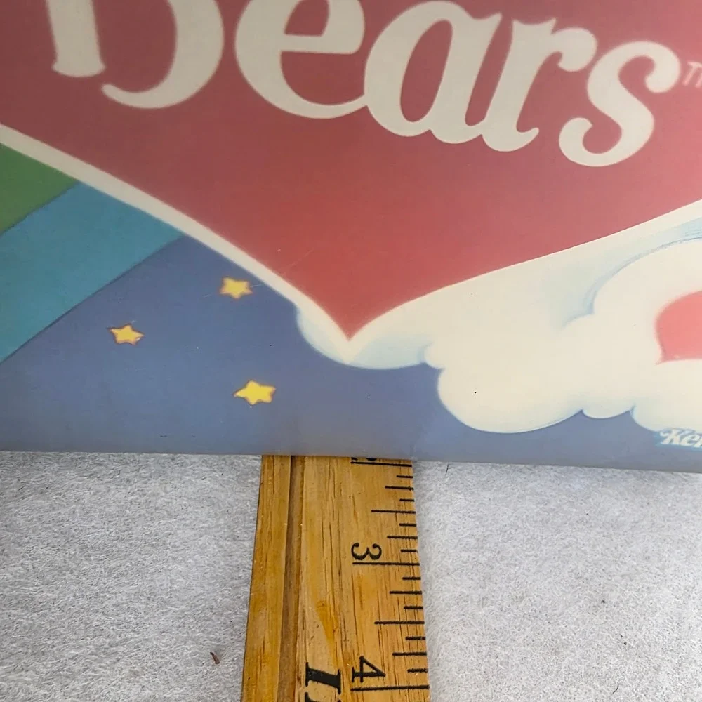 Vintage 1984 Kenner Care Bears Collector Carrying Case Storage Box Figures